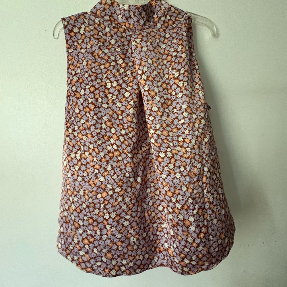 Floral Sleeveless Top